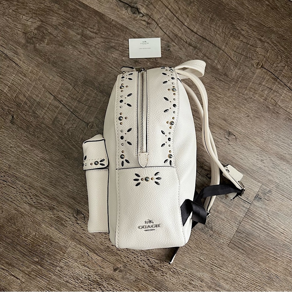 Coach J1780-21354 Campus Backpack Prairie Rivets